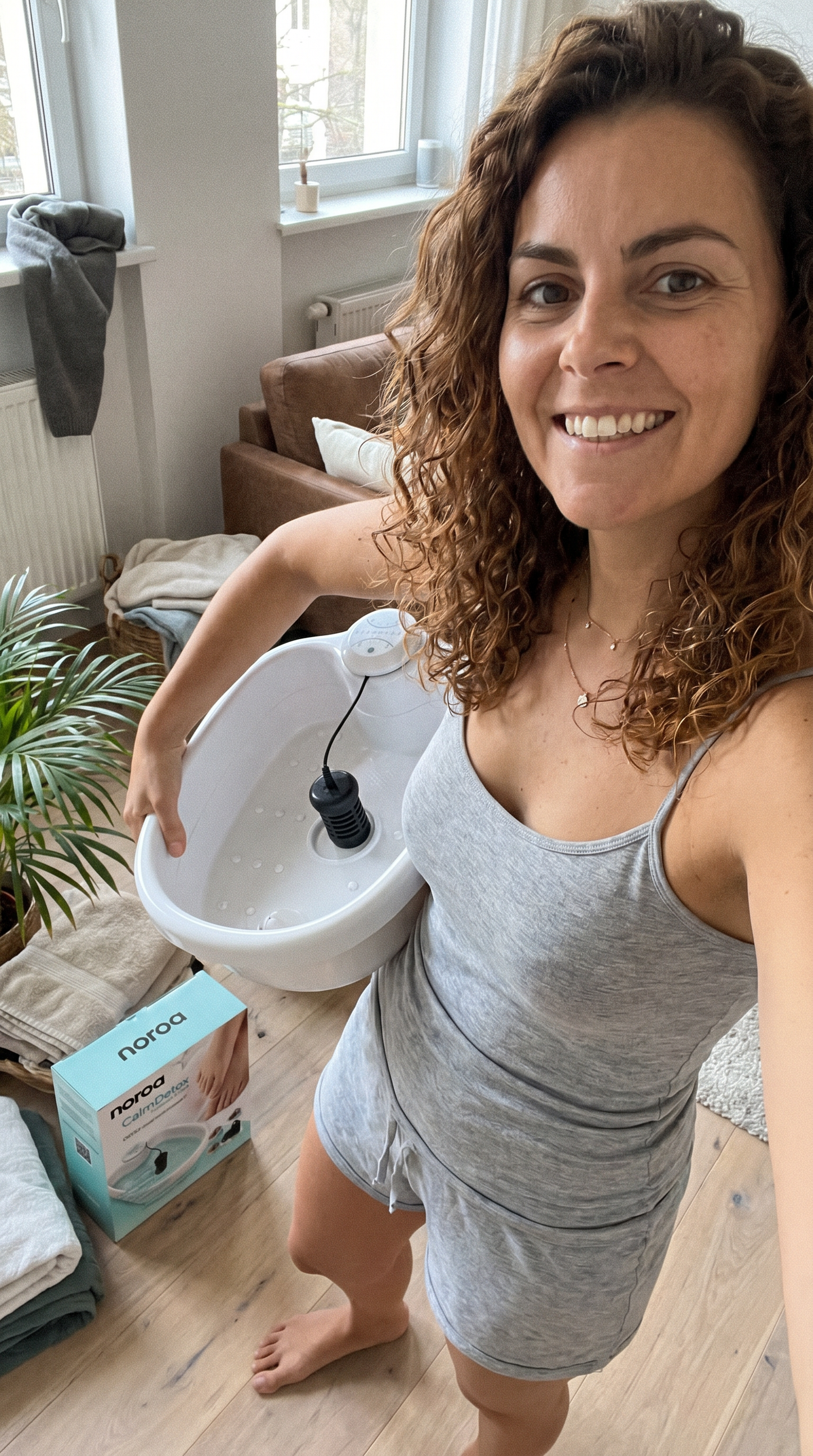 Noroa "CalmDetox" Fußbad & Spa