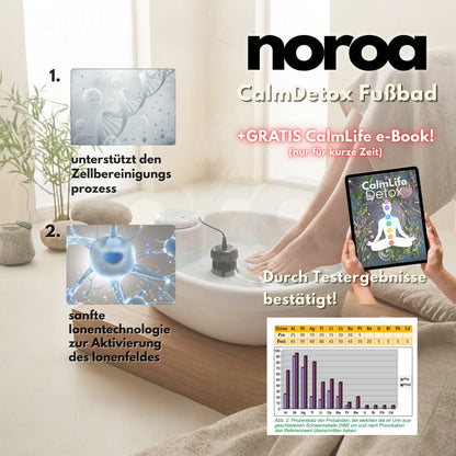 Noroa "CalmDetox" Fußbad & Spa